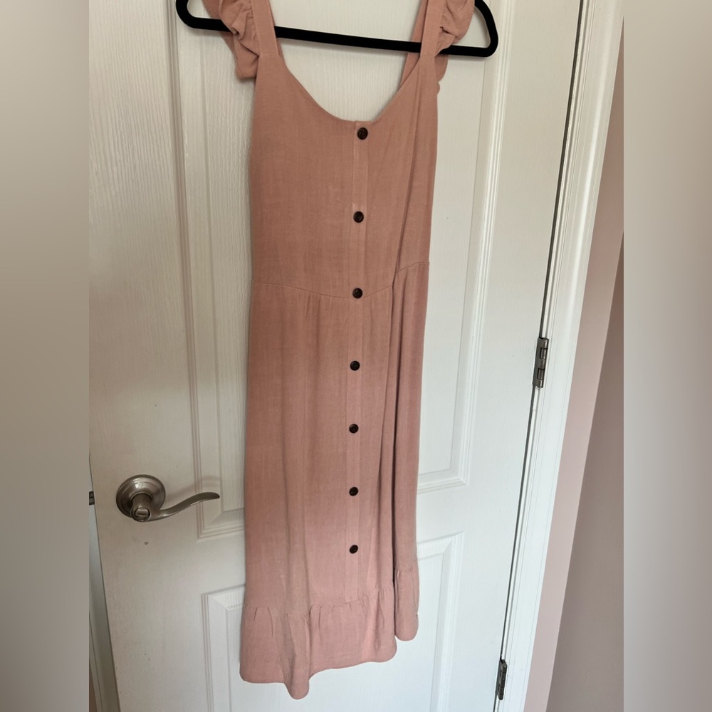 Light pink long dress